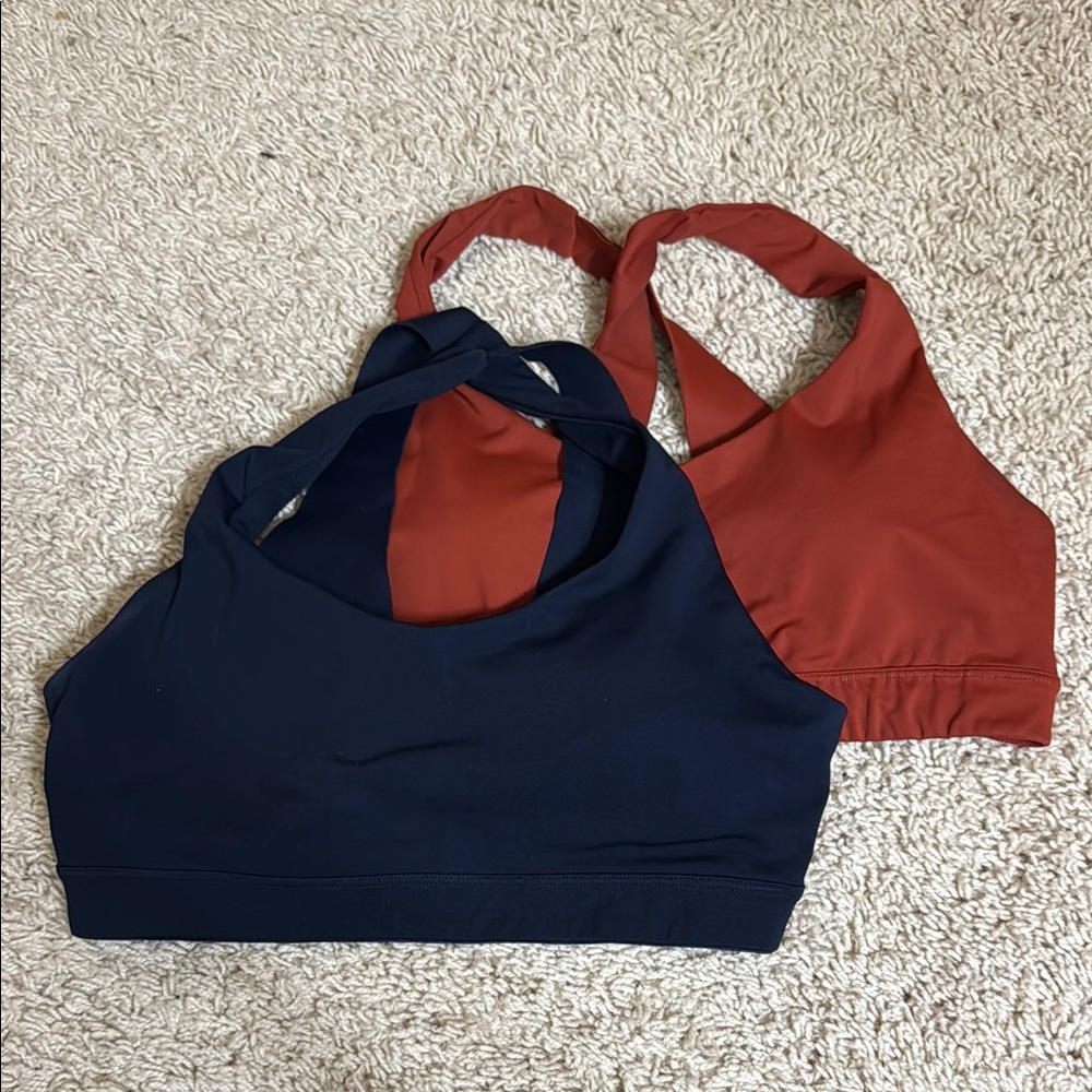 Old Navy Sports Bras - Navy and Rust